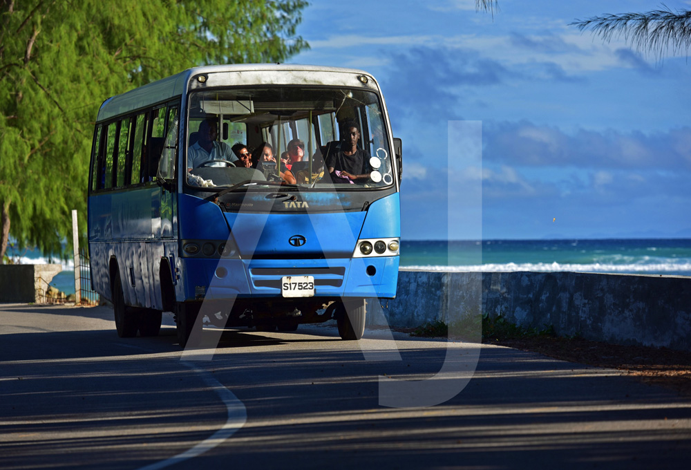 <i>Seychelles Public Transport Corperation, Praslin (Seychelles)<i>