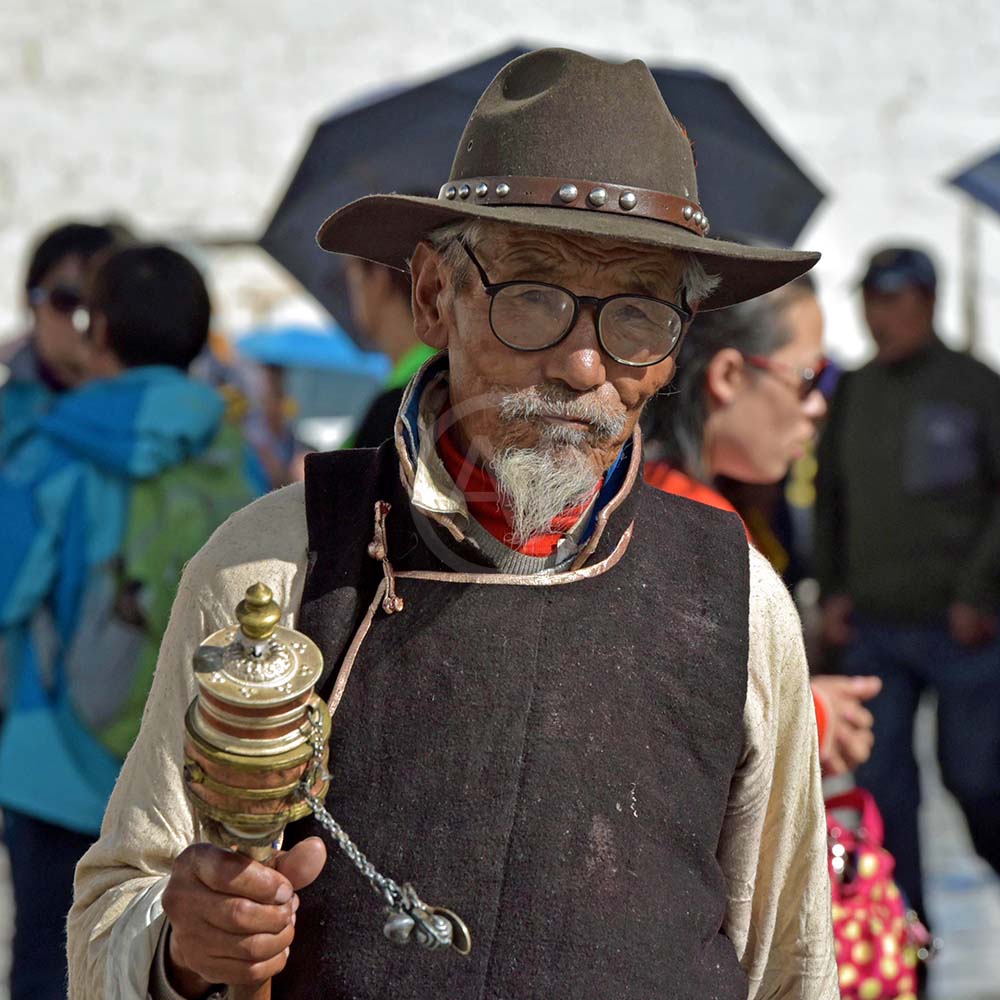<i>Barkhor, Tibet (China)<i>