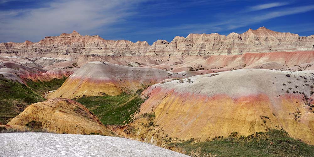 <i>Badlands National Park, South Dakota (USA)<i>