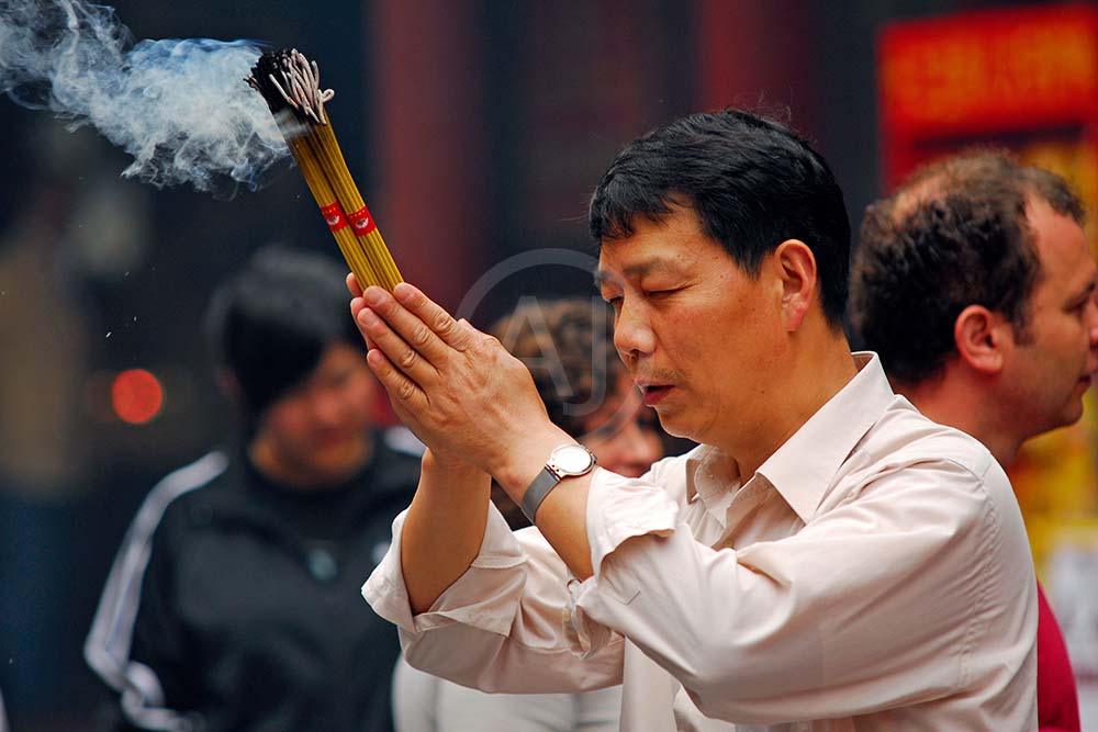 <i>Jade Buddha Temple, Shanghai (China)<i>